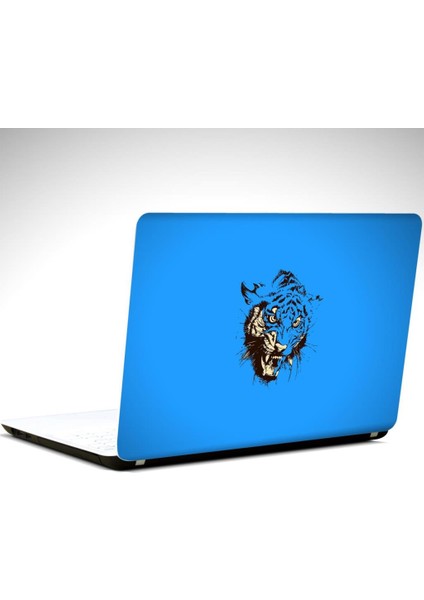 Kaplan Mavi Laptop Sticker