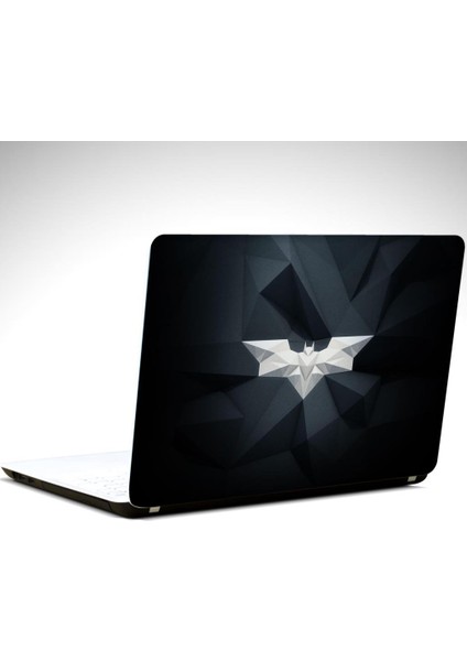 Batman Beyaz Logo Laptop Sticker