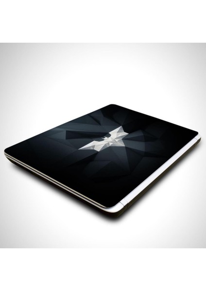 Batman Beyaz Logo Laptop Sticker fiyatları