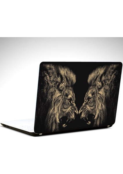 Aslanlar Laptop Sticker