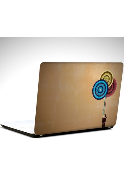 Retro Laptop Sticker