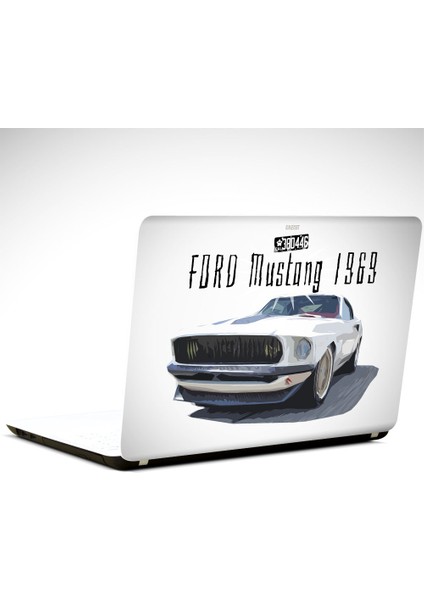 Ford Mustang 1969 Laptop Sticker