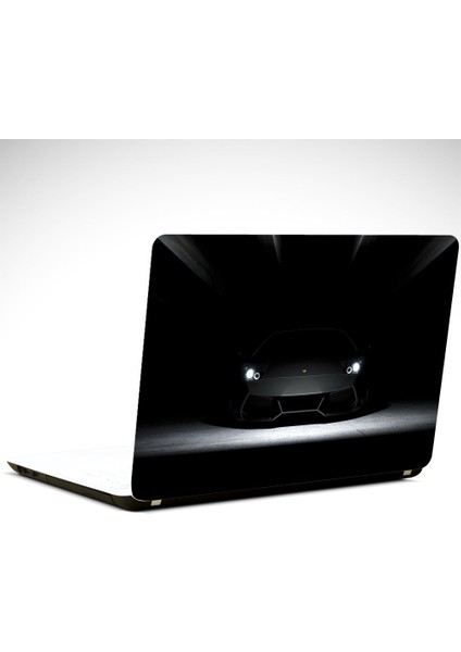 Lamborghini Siyah Laptop Sticker