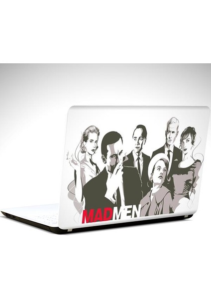 Mad Man Laptop Sticker