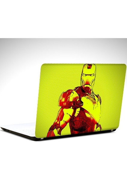 Iron Man Laptop Sticker