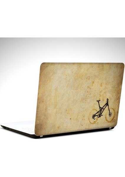 Eski Bisiklet Laptop Sticker
