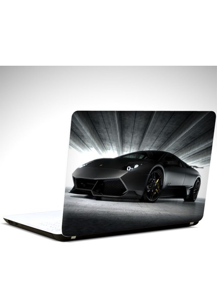 Posche Işıklar Laptop Sticker