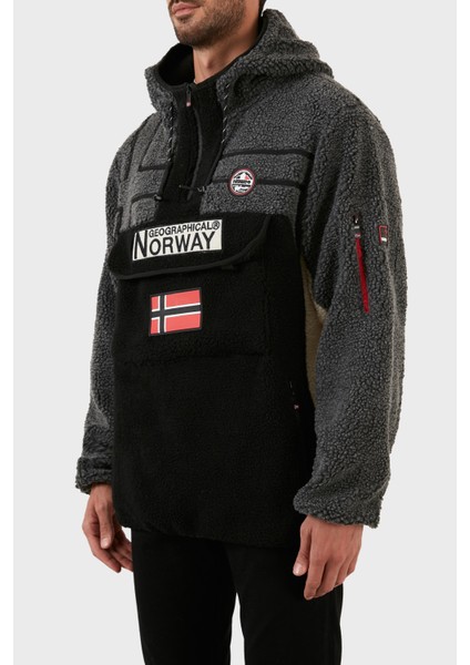 Yumuşak Dokulu Soğuğa Dayanıklı Kapüşonlu Polar Erkek Polar Rıakolo fiyatları