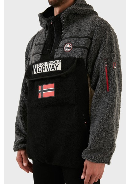 Yumuşak Dokulu Soğuğa Dayanıklı Kapüşonlu Polar Erkek Polar Rıakolo indirimleri