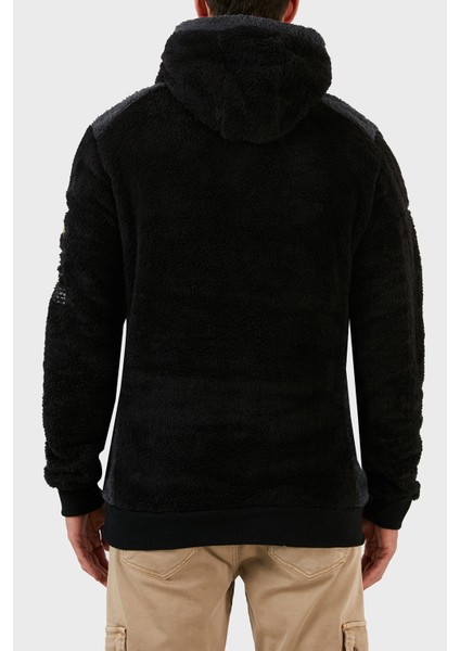 Pamuklu Yumuşak Dokulu Soğuğa Dayanıklı Kapüşonlu Polar Erkek Polar Gymclass Shercoe indirimleri