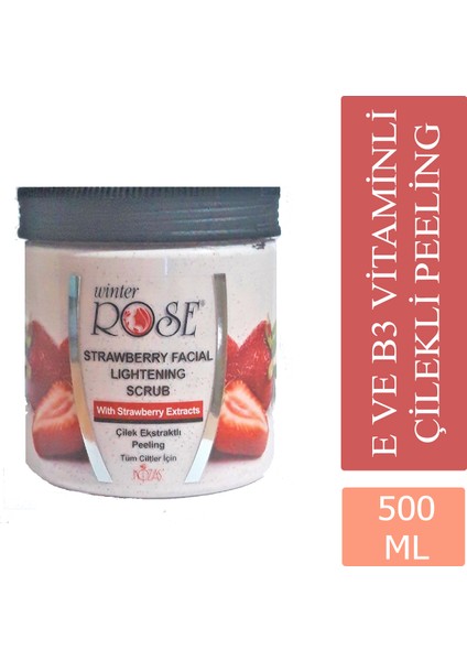 Çilek Ekstraktlı Peeling 500 gr