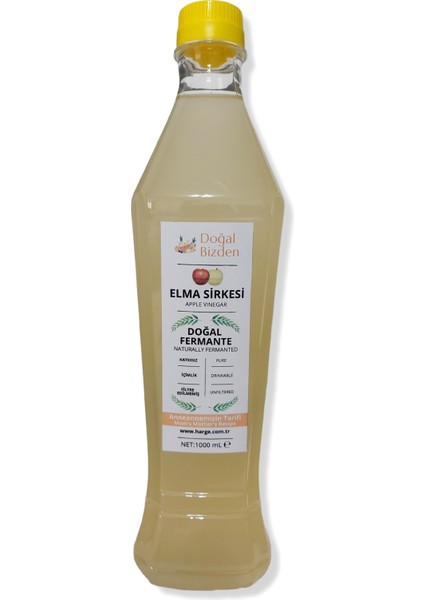 Doğal Elma Sirkesi Doğal Fermantasyon Yumuşak İçim Pet 1 lt fiyatları