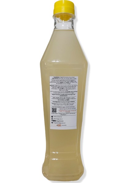 Doğal Elma Sirkesi Doğal Fermantasyon Yumuşak İçim Pet 1 lt fırsatları