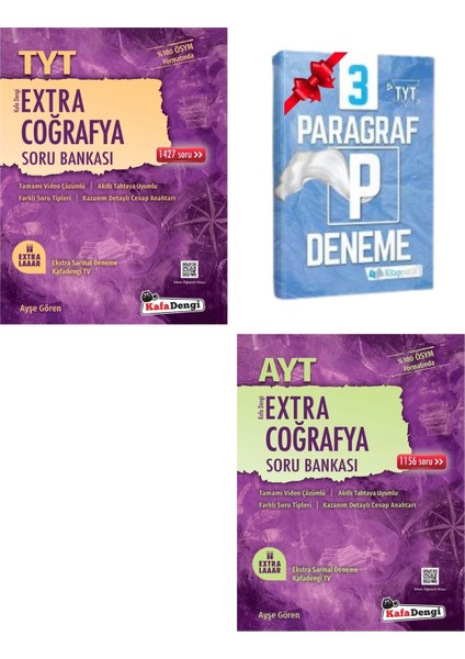 TYT ve AYT Extra Coğrafya Soru Bankası