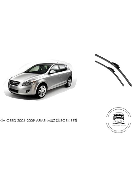 Kia Ceed 2006-2009 Arası Muz Silecek Seti