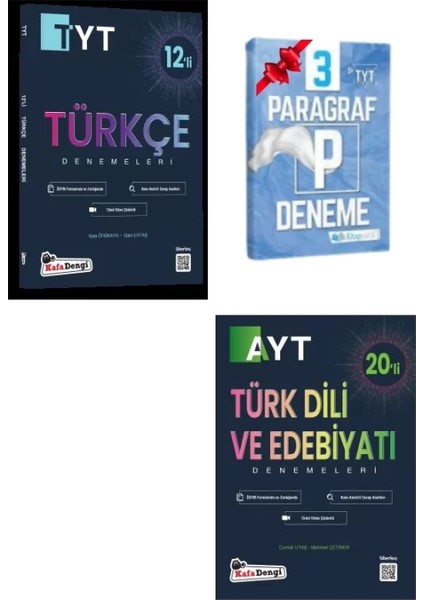 TYT Türkçe 12'li ve AYT Edebiyat 20'li Deneme