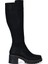 Siyah Kapital Topuklu Kadın Çizme 1