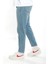 Taşlamalı Mavi Boyfriend Jeans Pantolon 3