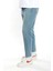 Taşlamalı Mavi Boyfriend Jeans Pantolon 5