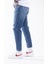 Mavi Dizi Yırtık Boyfriend Jeans Pantolon 3