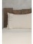Naturel Fırfırlı Yatak Örtüsü Takımı Tek Kişilik Vintage 160X240 cm 2