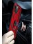 Caseworld Apple iPhone 14 Kapak Military Yüzüklü Stantlı Panzer Tank Kılıf - Lacivert 2