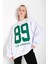 Kadın 89 Los Angeles Baskılı Oversize Sweatshirt 1