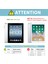 Apple iPad 2.nesil 9.7 2011 A1395 A1396 A1397 Seri 9h Temperli Oleofobik Ekran Koruyucu 5