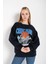 Kadın Chicago 76 Baskılı Oversize Sweatshirt 3