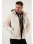 Jack & Jones Jcootto Puffer Sn Beyaz Erkek Mont 12214648-Moonb 1