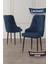 Concept Ram Serisi , Barok Ahşap Desen 80X132 Açılabilir Yemek Masası Takımı, 6 Sandalye 4