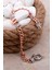 U Harfli Gurmet Rose Gümüş Bileklik 4095 1