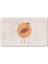 Sevimli Tasarımlı Mikrofiber Banyo Paspası, Kaymaz Taban, Makinede Yıkanabilir (50x80 Cm) 2