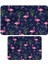 Sevimli Tasarımlı Mikrofiber 2'li Takım Banyo Paspası, Kaymaz Taban, Makinede Yıkanabilir (40x60 Cm - 50x80 Cm) 1