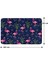 Sevimli Tasarımlı Mikrofiber 2'li Takım Banyo Paspası, Kaymaz Taban, Makinede Yıkanabilir (40x60 Cm - 50x80 Cm) 3