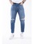 Eskitme Açık Mavi Boyfriend Jeans Pantolon 1