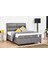 Visco Comfort Visco ve Kuş Tüyü Sünger Ortopedik Yıkanabilir Fermuarlı Kılıflı 4 Mevsim Yatak 90X190 4