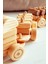 Ahşap Tren Geometrik Şekilli Bul Tak Parçalı Puzzle Tren Eğitici Çocuk Oyuncağı 4