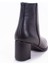 DZA07-998700 Siyah Klasik Topuklu Kadın Bot 4