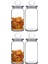 96761 Kitchen Slim Cam Kapaklı Kavanoz 1130cc - 4 Adet 1
