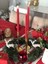 Yılbaşı Masaüstü Garland Çelenk 3mt Yeniyıl Dekor ledli 30 cm noel 1