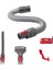 Dyson V10 V11 Uyumlu Temizlik Başlık Seti I Hortum + Uzun Uç + Fırça Uç + Tetik Seti 1