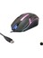 8733-3D Kablolu Oyuncu Mouse 1200DPI Işıklı 1