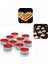 Tealights Dekoratif Süs Romantik Mum 100'lü Kırmızı 1