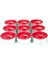 Tealights Dekoratif Süs Romantik Mum 100'lü Kırmızı 2