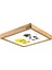 Ahşap Çerçeve Çocuk Odası LED Aydınlatma 2