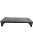 21 cm Yükseklikte Doğal Mermer Desenli Siyah Mdf Monitör Stand Ekran Stand Bendir Mdf 55 cm x 25 cm 3