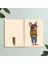 Kedi Karikatür Hayvan Tasarım Spiralli A5 96 Yaprak Çizgisiz Defter PYTKDT0314 1