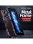 iPhone 14 Pro Max Için Metal Çerçeveli Telefon Kılıfı - Gümüş (Yurt Dışından) 3