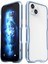 iPhone 14 Plus Için Metal Çerçeveli Telefon Kılıfı - Mavi (Yurt Dışından) 1